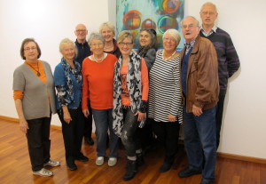 Mitglieder 2014 bei der Gemeinschaftsausstellung im Alten Rathaus